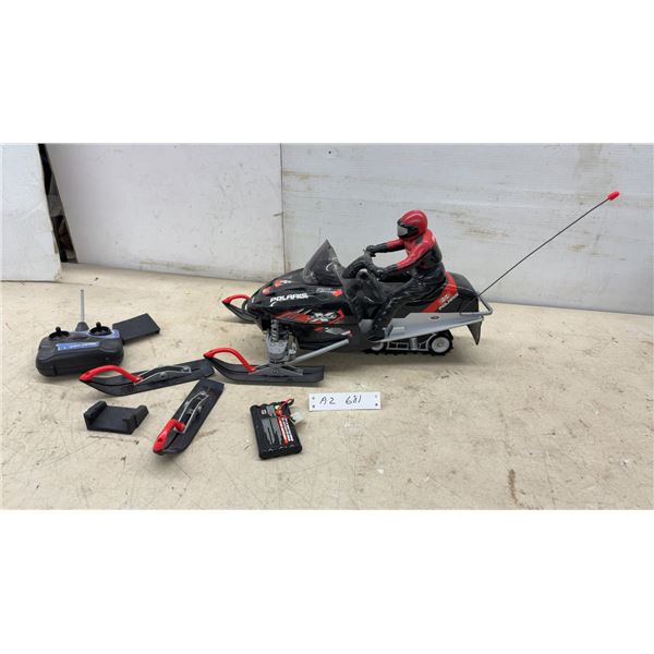 Polaris Dragon 600 Remote Control Snowmobile with Rider, Controller, Battery Pack