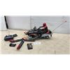 Image 1 : Polaris Dragon 600 Remote Control Snowmobile with Rider, Controller, Battery Pack