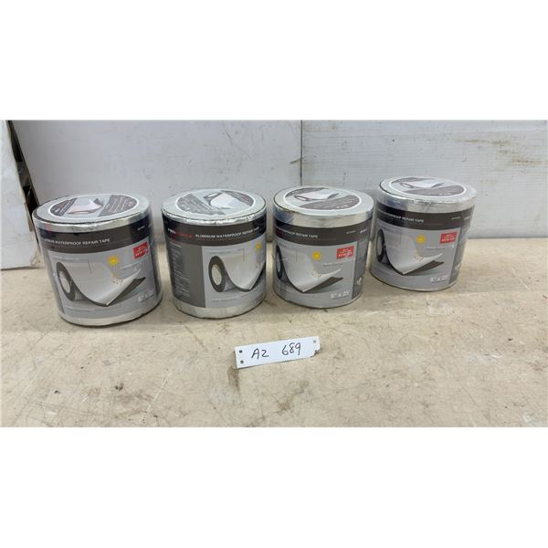 New 4 Rolls ProForce Aluminum Waterproof Repair Tape
