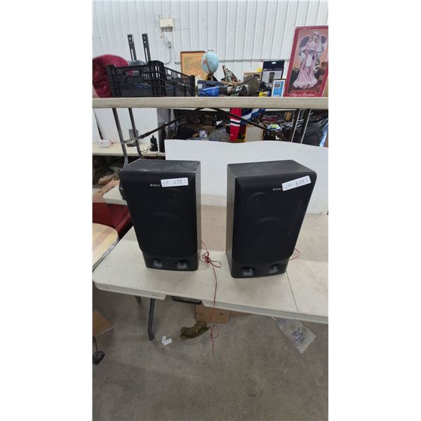 Sony SS-D290 Speaker System 2 and Speaker Wire