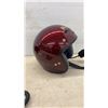 Image 2 : HJC FX-3 Open-Face Helmet, with Intercom, Anon Ski Helmet, Red Sports Helmet