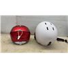 Image 9 : HJC FX-3 Open-Face Helmet, with Intercom, Anon Ski Helmet, Red Sports Helmet