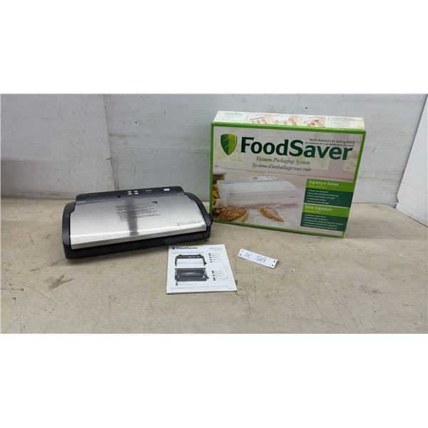 Two FoodSaver Vacuum Packaging System and Quick Start Guide