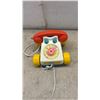 Image 9 : Vintage Fisher-Price Tennis Game Model 103, Chatter Telephone, and Toy Airplane