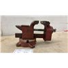 Image 3 : AC No. 455 Swivel 5” Bench Vise with Anvil Horn, Made in Japan