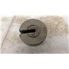 Image 4 : Antique Cast Iron Slotted Scale Calibration Weights, Imperial and Metric, 1/2 Pound