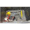 Image 8 : Snap-on Corded LED Work Light and Assortment of Hand Tools, Saw Blades, Clamps, Tote