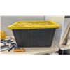 Image 9 : Snap-on Corded LED Work Light and Assortment of Hand Tools, Saw Blades, Clamps, Tote