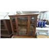 Image 5 : Dark Wood China Cabinet with Glass Doors and 3 Lower Cabinets. 71”×53”×17”