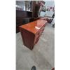 Image 4 : Six-Drawer Dresser with Curved Front and Recessed Pulls, 32”×52”×16”