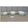 Image 1 : Pyrex Oval Casserole Dishes with Glass Lids, Set of 3