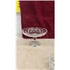 Image 2 : Assortment of Crystal/ Pressed Glass Serving Bowls, Pedestal Compote, Stemware