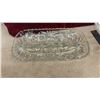 Image 4 : Assortment of Crystal/ Pressed Glass Serving Bowls, Pedestal Compote, Stemware
