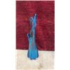 Image 7 : 3 Pcs Blue Art Glass, Centerpiece and 2 Stretch Vases