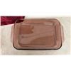 Image 2 : 6 Pieces Colored Pyrex Dishes and 2 Pieces Fire-King Casserole Dishes, Pans, Bowls, Casseroles