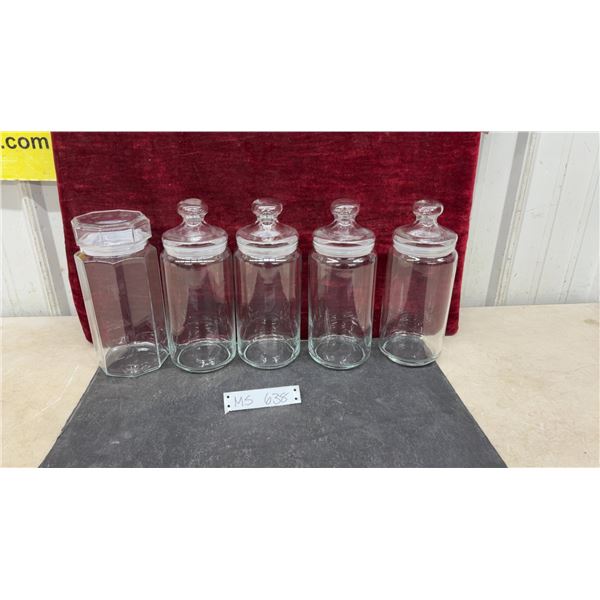 5 Pcs Storage Jars