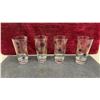 Image 3 : Assorted Glassware Lot Including Decanter, Snowflake Tumblers, Stemware, Mini Mugs