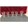 Image 5 : Assorted Glassware Lot Including Decanter, Snowflake Tumblers, Stemware, Mini Mugs