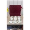 Image 10 : Dishes lot: Large Oval Platters, Gravy Boat, Bowls, Plates