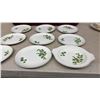 Image 11 : Dishes lot: Large Oval Platters, Gravy Boat, Bowls, Plates