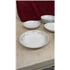 Image 13 : Dishes lot: Large Oval Platters, Gravy Boat, Bowls, Plates