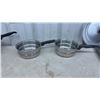 Image 8 : Stainless Steel Cookware Lot Including Pots, Pans, Lids, Steamer, Loaf Pan, Egg Poacher