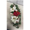 Image 12 : Large Lot of Christmas Decorations Including Wreaths, Garland, Ornaments, Teddy Bear in Basket and