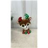 Image 6 : Large Lot of Christmas Decorations Including Wreaths, Garland, Ornaments, Teddy Bear in Basket and
