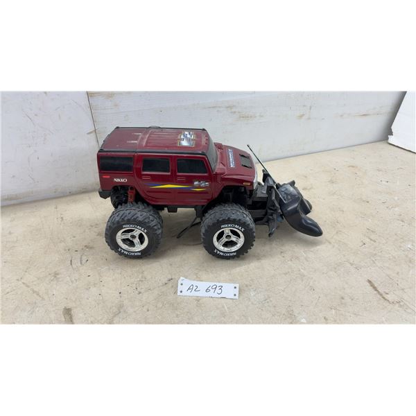 Nikko Hummer H2 Remote Control Monster Truck, 27 MHz with Controller