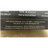 Image 6 : New: Beautyrest Platinum Blackout Curtain Panel Pair 52” x 90” and 50 Non-Slip Velvet Hangers
