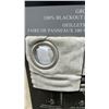 Image 7 : New: Beautyrest Platinum Blackout Curtain Panel Pair 52” x 90” and 50 Non-Slip Velvet Hangers