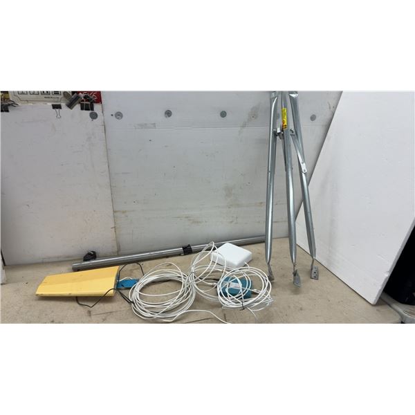 Cell Signal Booster Kit with Antenna, Tripod Mount, Cables