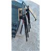 Image 4 : Jobmate Portable Folding Workbench with Grid Surface, Rulers, Protractor, and Work Support Pegs