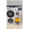 Image 3 : Assorted Titan Cleaning Brush Sets, Power Fist Wire Brush and Flap Wheel Sets