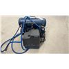 Image 3 : Mastercraft Portable Electric Twin-Tank Air Compressor with Air Hose