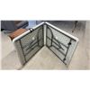Image 3 : Lifetime 6' Fold-in-Half Rectangular Folding Table, Almond HDPE Top with Steel Frame