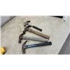 Image 3 : Assorted Hammers and Mallets Including Claw, Brick, Rubber, Tack, and Dead Blow
