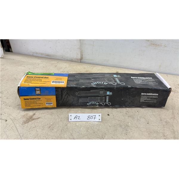Power Fist Sway Control Bar, Model 8007029, Reduces Lateral Trailer Movement for Towing Stability