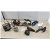 Image 1 : Wet Wheel Machine, MotoMaster Air Compressor, Cordless Circular Saw and Drill