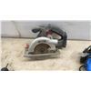 Image 8 : Wet Wheel Machine, MotoMaster Air Compressor, Cordless Circular Saw and Drill