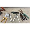 Image 6 : Fiskars Bypass Loppers, Bow Saws, Pruners, Garden Clippers, Level, Crow Bar, Rubbermaid Garbage