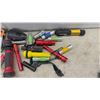 Image 11 : Mastercraft Submersible Sump Pump, 1/4 HP, 2600 GPH; Ratchet Straps; Fans; Flashlights