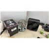 Image 5 : Mastercraft Submersible Sump Pump, 1/4 HP, 2600 GPH; Ratchet Straps; Fans; Flashlights
