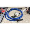 Image 2 : Mighty Cord 15A Male + 30A Female Adapter, Power Fast 1/8” x 25' Fish Tape, Pipe Cutter, Bolt