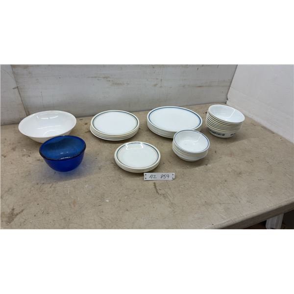 Corelle Livingware Dinnerware 52 Pieces, Different Patterns