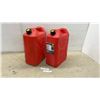 Image 1 : Two Scepter 20 L Self-Venting Plastic Diesel Containers