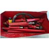 Image 3 : Hydraulic Body Repair Kit: Ram, Pump, Hoses, and Extension Tubes