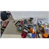 Image 6 : Assorted Vehicle Lights and Electrical Components: Hella and Osram Bulbs, Taillights, Wiring