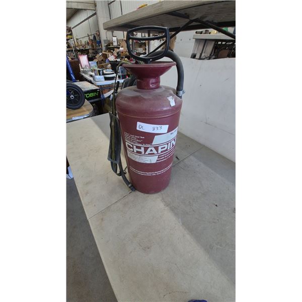 Chapin In-Poxy Liquid Steel Tank Sprayer with Hose and Shoulder Strap