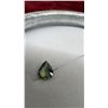 Image 2 : Blue Green Sapphire, Green Tourmaline, and Green Sapphire Pear Shaped Gemstones